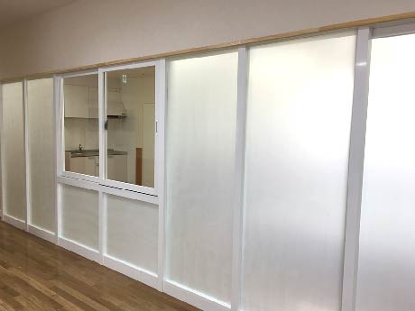 省エネフィルム施工例2